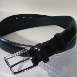 Dockers Belt Mens Size 38/95 Leather Black 11DO0175-Used